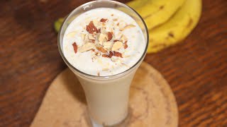 Healthy Banana Milkshake/ Smoothie Recipe ❗️