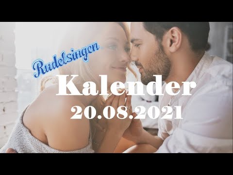 Der Mitsing-Kalender am 20.08.2021  - Tag 232