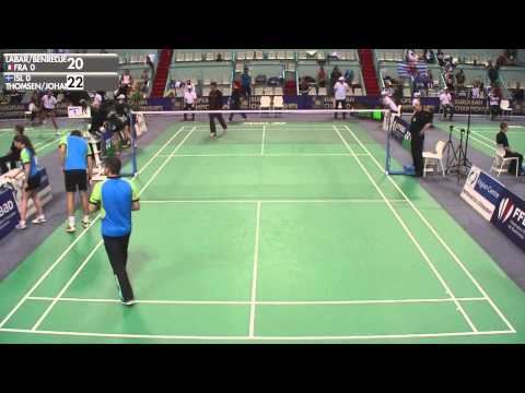 Group Stage (XD) - Labar / Benredjem vs Thomsen / Johannesdottir - ECC2015