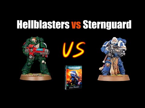 Best Space Marines Anti-Elite Infantry - Sternguard Veterans vs Hellblasters | Warhammer 40K tactics