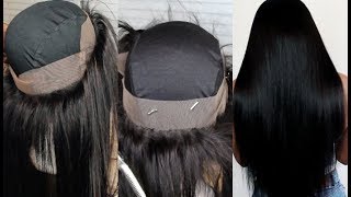 Tutorial- HOW TO MAKE A WIG FOR BEGINNERS FRIENDLY Video ft Ali Grace
