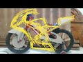 Cara Membuat Sepeda Hias Bentuk Motor