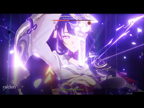 [Genshin Impact] Magatsu Mitake Narukami no Mikoto - ( Raiden Shogun, Jean, Ningguang, Rosaria)