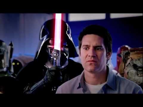 Star Tours commercial staring Darth Vader, Admiral Ackbar and other Star Wars characters