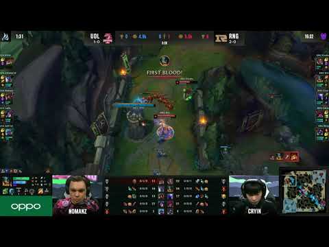 RNG Wei Ensinando a Jogar de OLAF Jungle MSI 2021