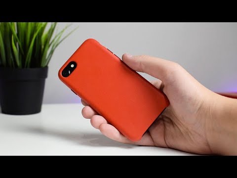 Best Red Leather Iphone 8 Case - Fliptroniks.com
