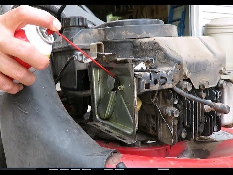 When your mower won't start: How to clean the carburetor ...