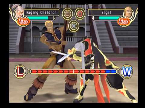 Suikoden V, Duel #6-3, Zegai vs Childerich