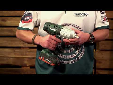 SSW 18 LTX 600 Cordless Impact Wrench Demonstration - Metabo
