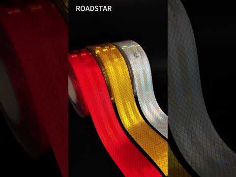 High Intensity Prismatic Reflective Tape IV Type ECE 104R Red Yellow White Color