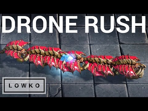 StarCraft 2: DEFENDING A DRONE RUSH!