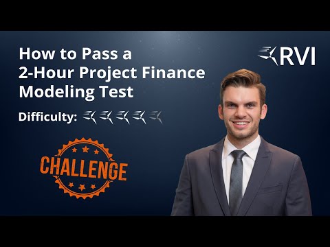 Project Finance Modeling Test | Full Interview-Style Walkthrough