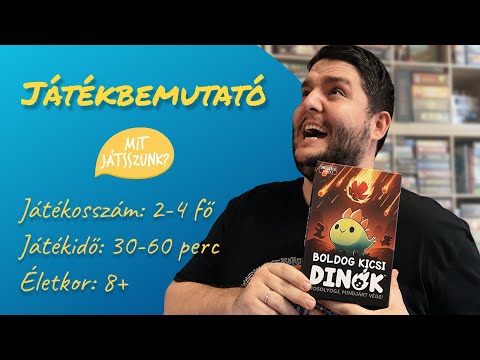 Boldog kicsi dinók Játékbemutató - Mit Játsszunk?