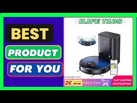 ILIFE T10s Robot Vacuum Cleaner,