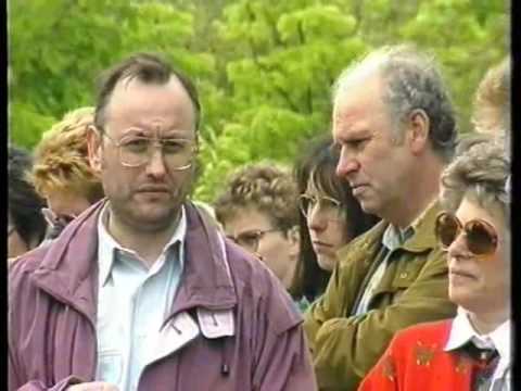 KZ Flossenbürg Steinbruch 1992 Internationaler Kreuzweg