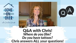 Christine answers viewers questions about tattoos, her age, her hair, film locations and more!