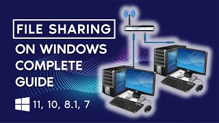 Transfer or Share Files or Folders on Windows 11, 10, 8.1, & 7