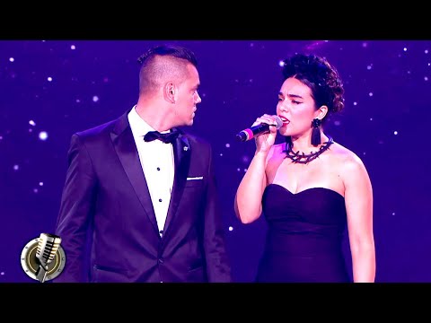 Ángela Leiva y Brian Lanzelotta apostaron a Luis Miguel y cantaron "Hasta que me olvides"