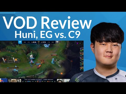 Huni VOD Review - EG vs. C9, Summer 2020 Playoffs, Games 2 and 3