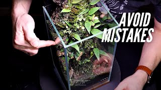 mini WATERFALL AQUARIUM - avoid these mistakes!!