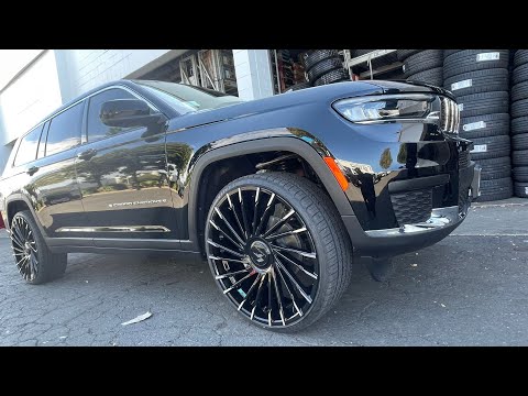 26in Lexani Wheels And Atlas Tires On 2023 Jeep Grand Cherokee