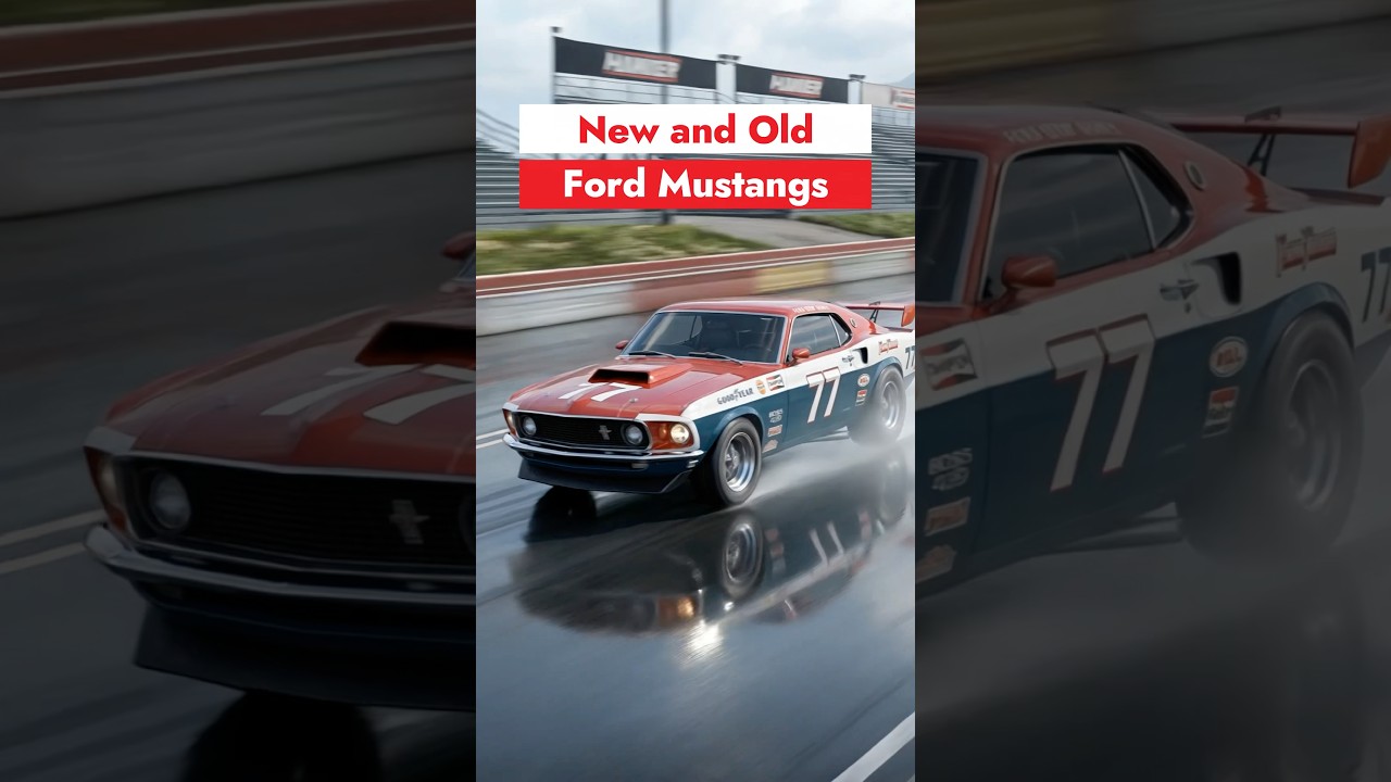 AI Ford Mustang Boss 302　FORD MUSTANG SHELBY GT350R