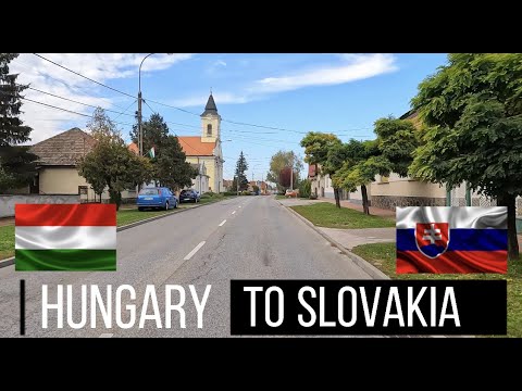Driving from Hungary to Slovakia