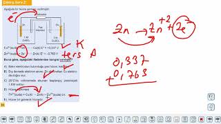 Eğitim Vadisi AYT Kimya 10.Föy Elektro Kimya 2 Konu Anlatım Videoları