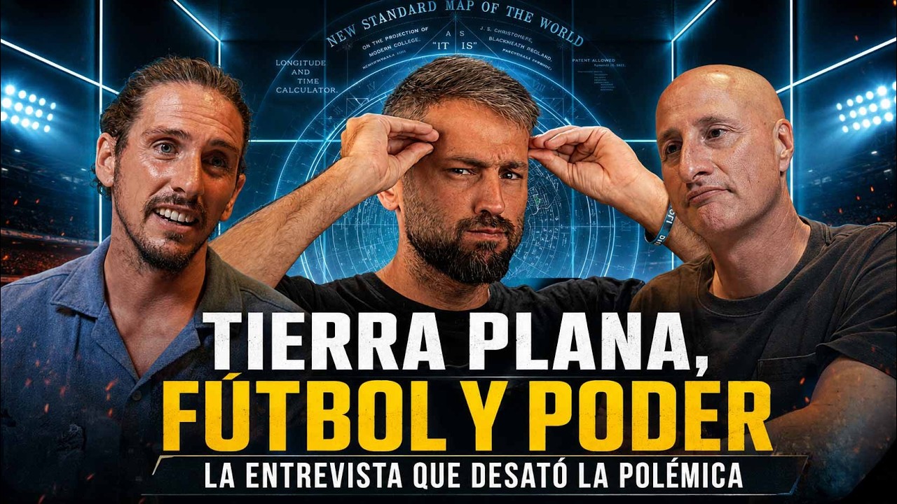 Tierra plana, fútbol y poder: la entrevista que desató la polémica