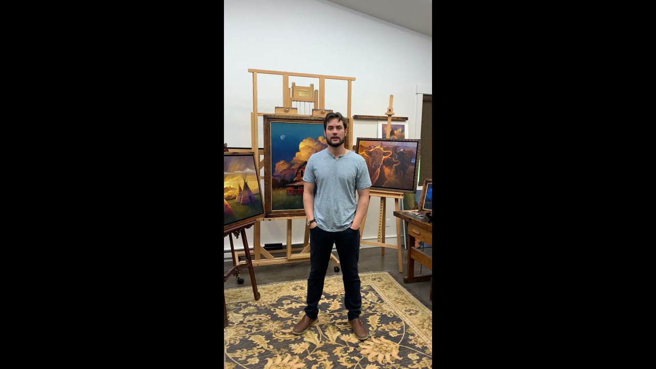 Colt Idol - Featured Artworks - 2020 CFD Western Art Show & Sale Artist Maker Video