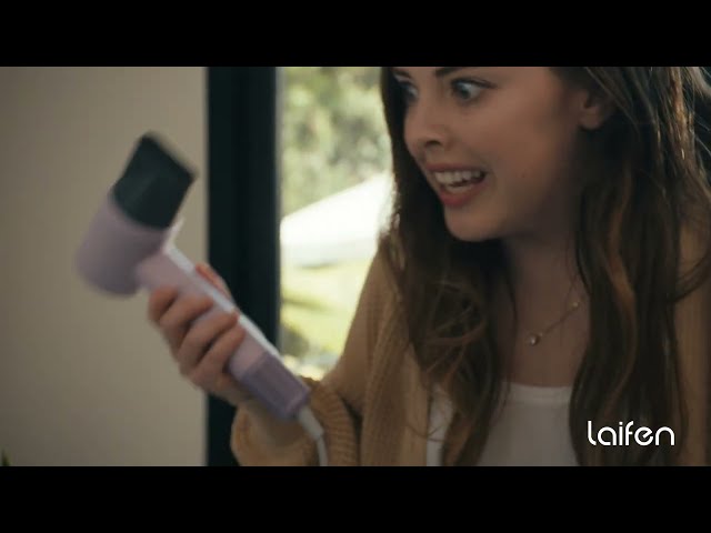 Video Teaser für Peace, quiet, and ultra-fast hair-drying with the Laifen SE High-Speed Hair Dryer