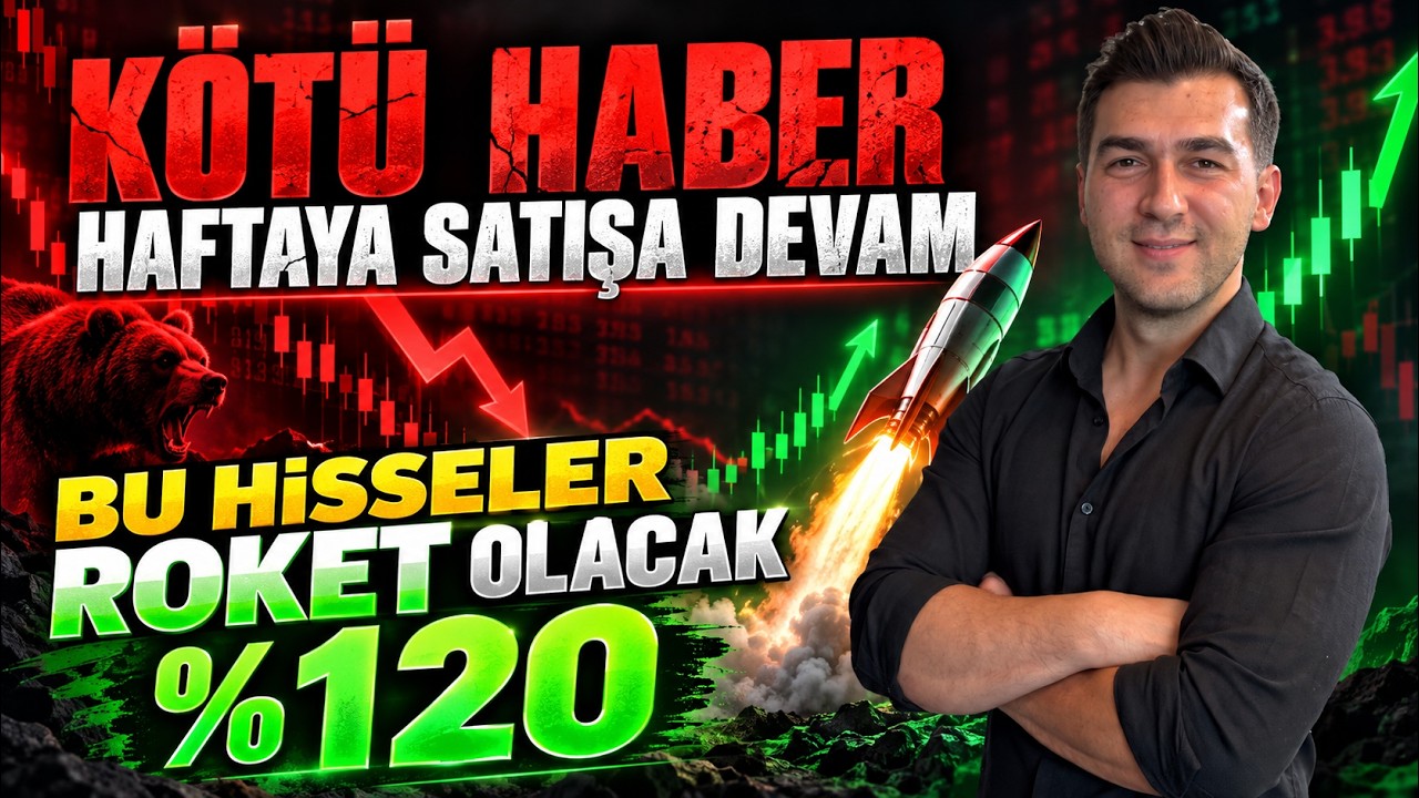 HER ŞEY DÜŞERKEN BU HİSSELER %120 ROKET OLACAK