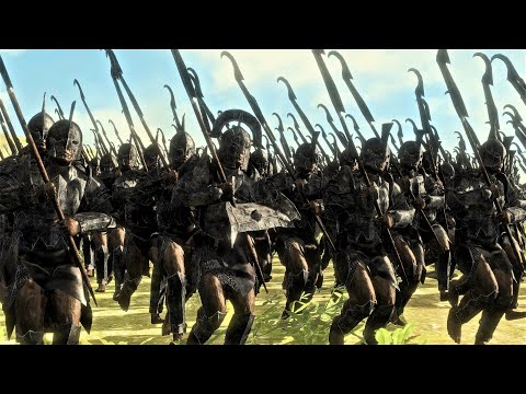 Dol Guldur Orcs Vs Gondor | 15,000 Unit Lord of the Rings Cinematic battle