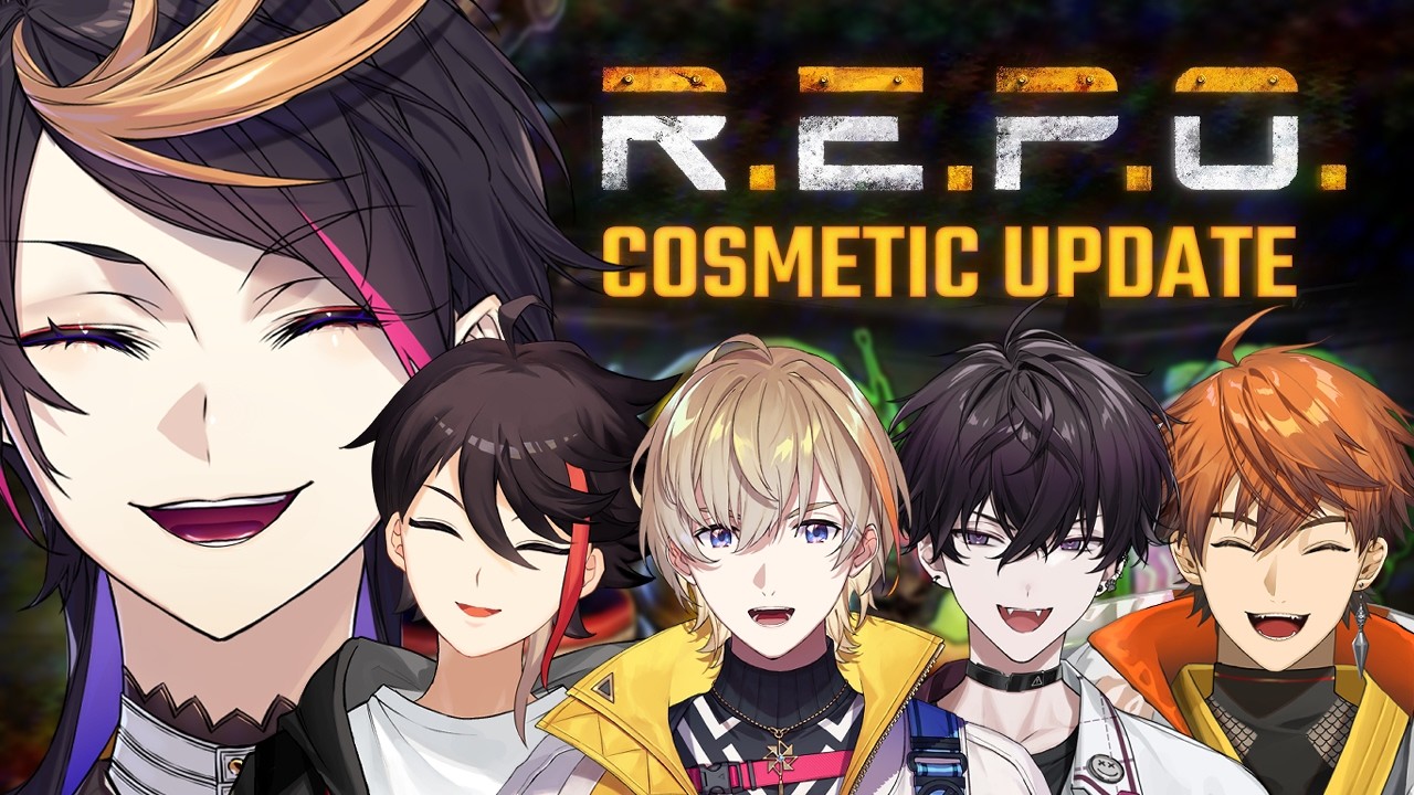 【R.E.P.O.】アプデ！！をやります！ft. 北見さん風楽さん三枝さん佐伯さん【闇ノシュウ視点】