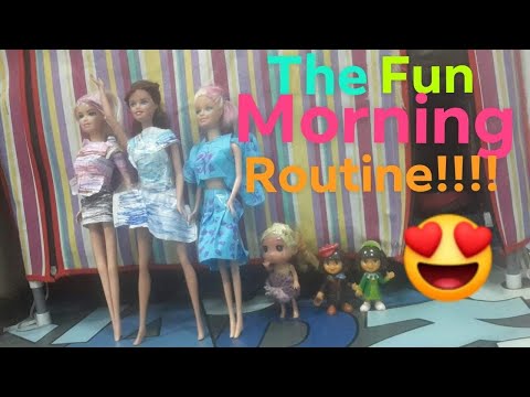 Life with barbie episode 26 (The fun morning routine)