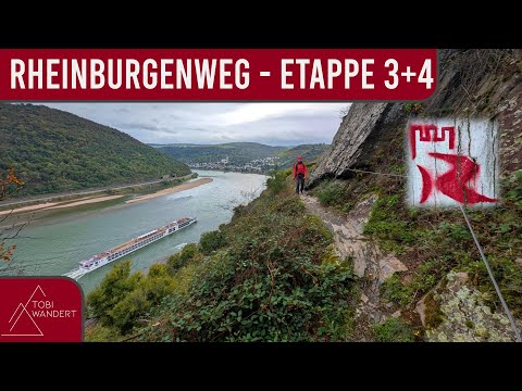 Auf dem Rheinburgenweg - Etappe 3+4 (Bacharach - Oberwesel - St. Goar)