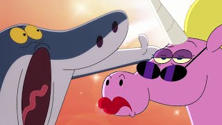 ZIG e SHARKO 🌴 O unicórnio não amado 🦄 Zig e Sharko Brasil | Desenho Animado em português