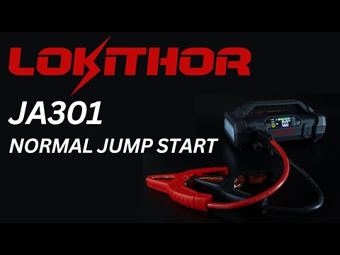 How To Jump Start Your Car Using the Lokithor JA301