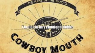 Cowboy Mouth - Broken Up - lyric video