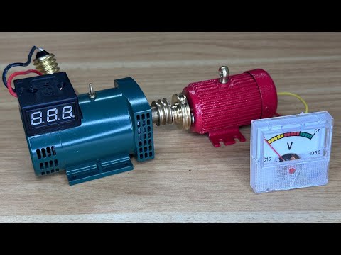 how to generate electricity at home from a steam engine