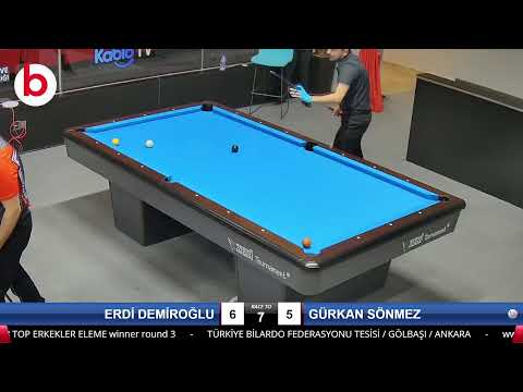 ERDİ DEMİROĞLU & GÜRKAN SÖNMEZ Bilardo Maçı - 