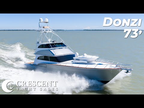 1998 Donzi R73 Video