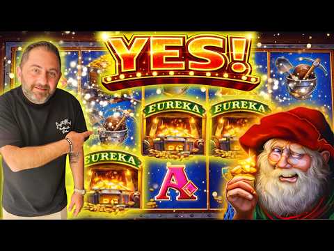 YES!! MAX BET BONUS EXPLODES on Eureka Reel Blast in VEGAS 🤯