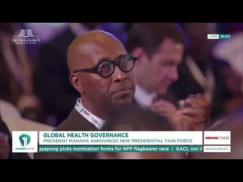 Mahama Announces New Presidential Taskforce for Global Health Reform