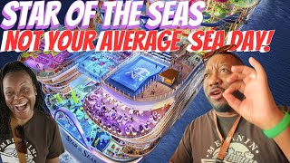 Not Your Average Sea Day On Star of the Seas  Royal Caribbean $2 Billion Dollar Newest Cruise Ship 