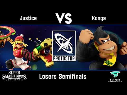 Justice (Min Min) vs Konga (Donkey Kong) - Losers Semifinals - Protostar #13
