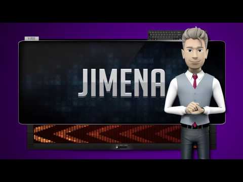 JIMENA - How to say it Backwards