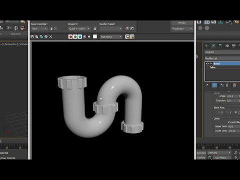 Modeling Basic Skills - Modeling Plumbing Tubes - Lesson 5