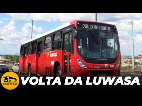 A VOLTA DA LUWASA! Conhecendo o NOVO TORINO da LUWASA! #onibus