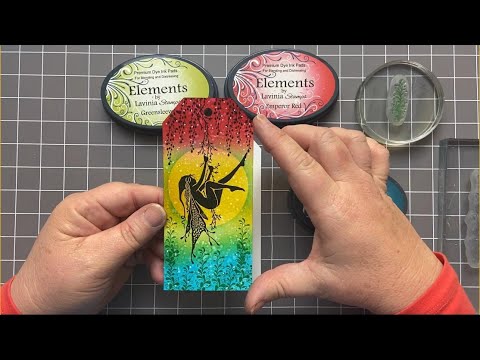 Easy Blending With Elements Ink Pads By Karen Telfer - A Lavinia Stamps Tutorial